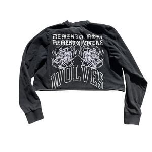 Darc sport Wolves 67 of 500 limited She Memento Mori crop shirt mmxv nfgu small